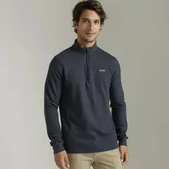 HUNTINGTON - Polo Half Zip Hombre