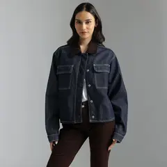 SYBILLA - Casaca Denim Mujer