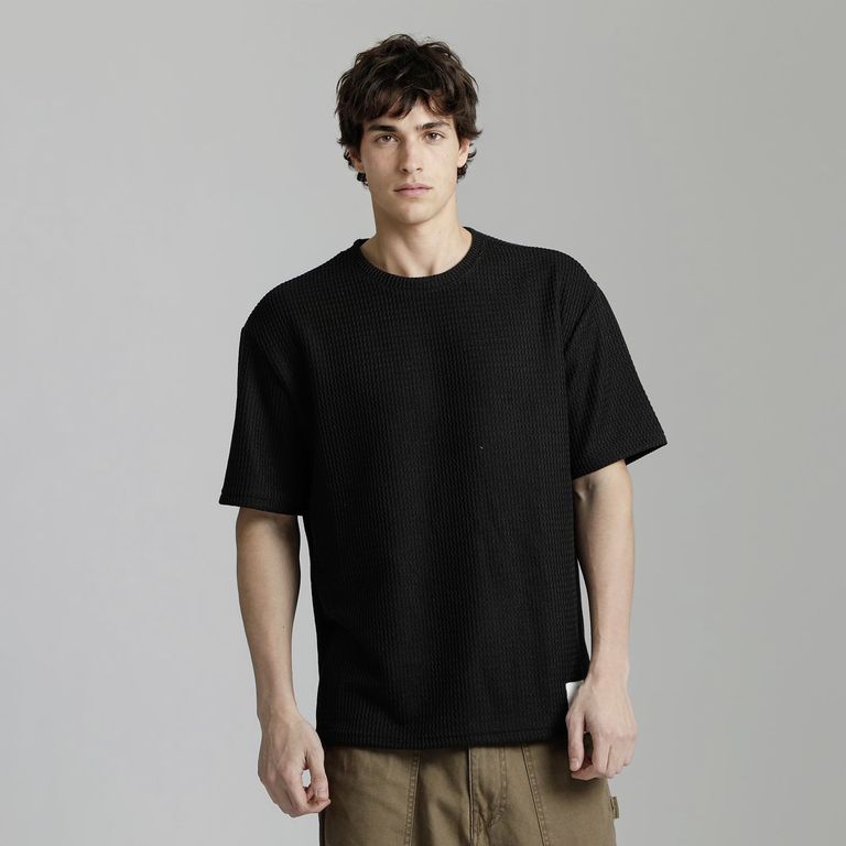 Polo Textura Hombre