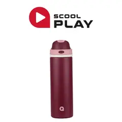 SCOOL PLAY - Play termo tomatodo acero gd 750ml doble toma guinda