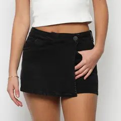DENIMLAB - Falda Short Denim Mujer