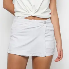 DENIMLAB - Falda Short Denim Mujer