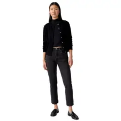 LEVIS - Jean 501 Crop Straight High Rise Mujer