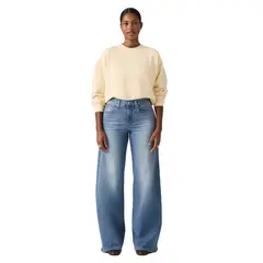 LEVIS - Jean 728 Wide Leg High Rise Mujer