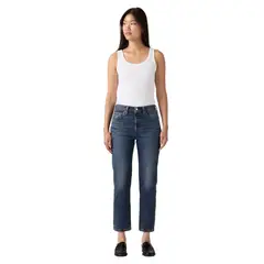 LEVIS - Jean 501 Crop Straight High Rise Mujer