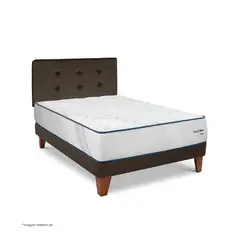 DRIMER - Dormitorio Gold Pocket Snow 2 Plz Marrón