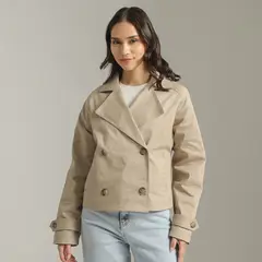 AMERICAN ABBEY - Trench Corto Mujer