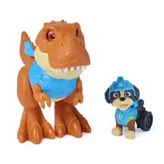 PAW PATROL - Pack X2 Figuras Roaring Pup Pals Rex Pelicula