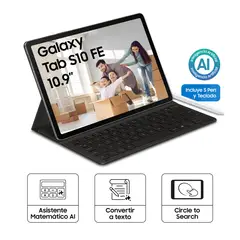 SAMSUNG - Galaxy TAB S10FE 128 GRAY + Teclado