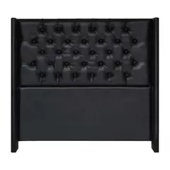 FORLI - Cabecera De Luxe Capitone De Cuero 2 Plz Queen