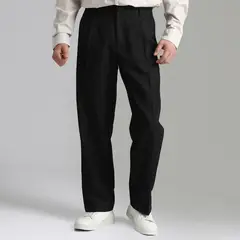 BASEMENT - Pantalon Sastre Relaxed Hombre