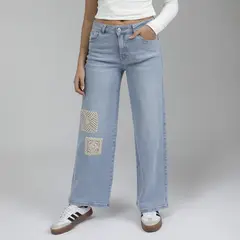 DOO AUSTRALIA - Jean Wide Leg Tiro Alto Mujer