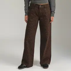 DENIMLAB - Jean Baggy Tiro Alto Mujer