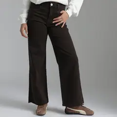 DOO AUSTRALIA - Pantalón Wide Leg Tiro Alto Mujer