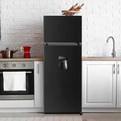 Hisense - Refrigeradora Top Mount 205L Negra RT205N1ABA