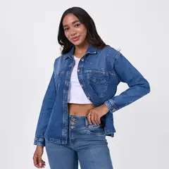 TAYSSIR - Casaca Denim Mujer