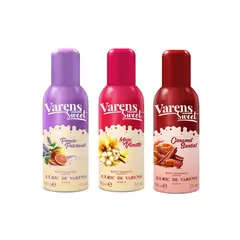 ULRIC DE VARENS - Pack 3 Body Fragance Deo Varens Sweet Pomelo + Musc Vanille + Caramel 150 ml