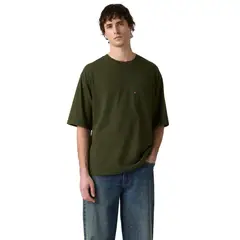 LEVIS - Camisa Hombre Manga Corta Classic 1 Pocket Standrd Crema