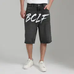 BEARCLIFF - Bermuda Baggy Hombre Estampado