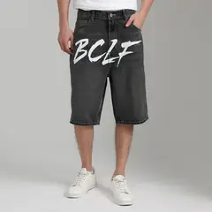 BEARCLIFF - Bermuda Baggy Hombre Estampado