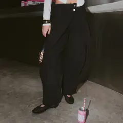 SYBILLA - Jean Balloon Tiro Medio Mujer