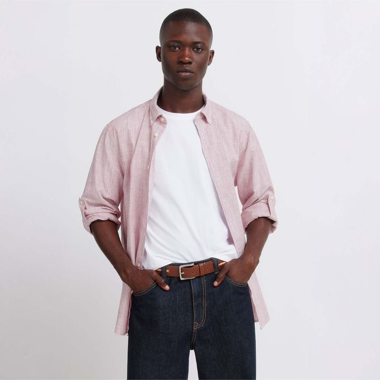 Camisa 100% Algodón Hombre