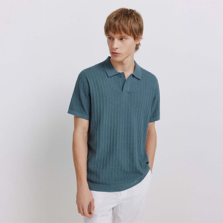 Polo Piqué Algodón Hombre