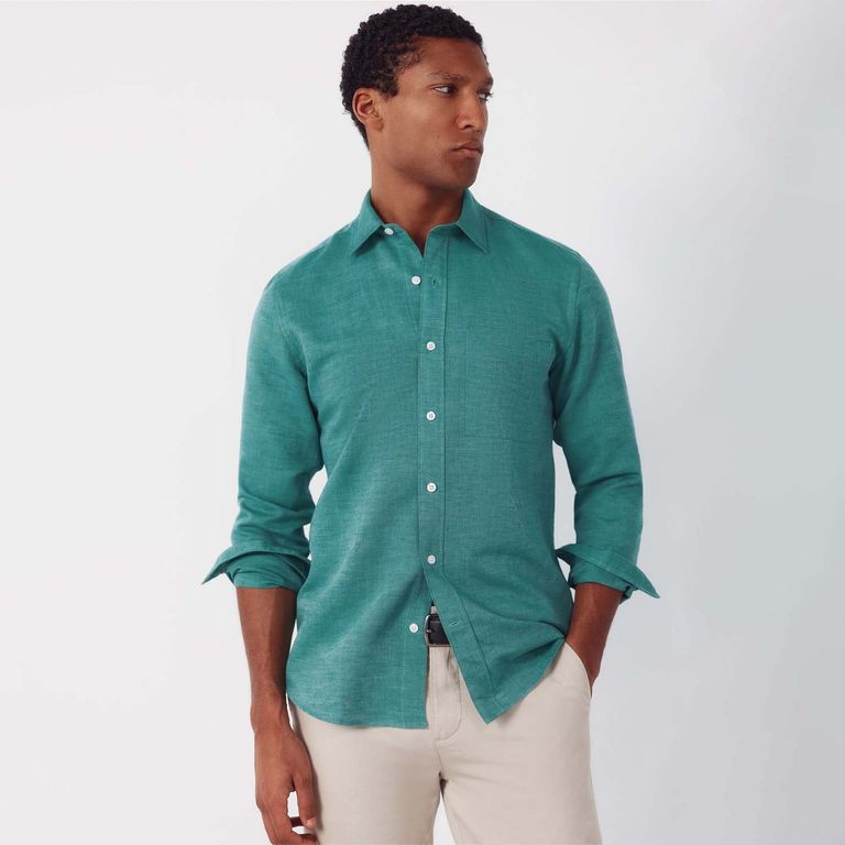 Camisa Lino Hombre