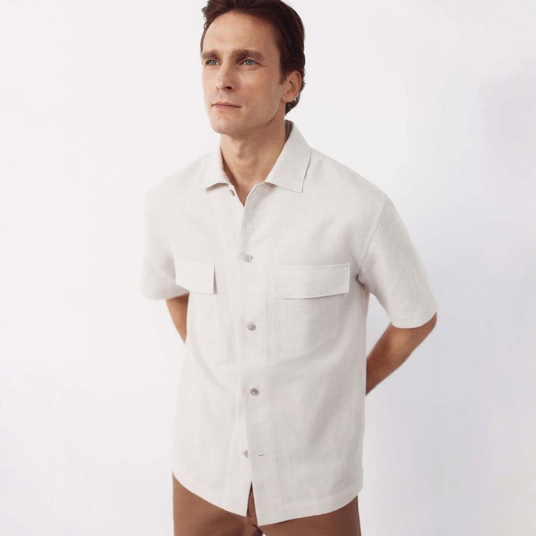 Camisa Lino Hombre