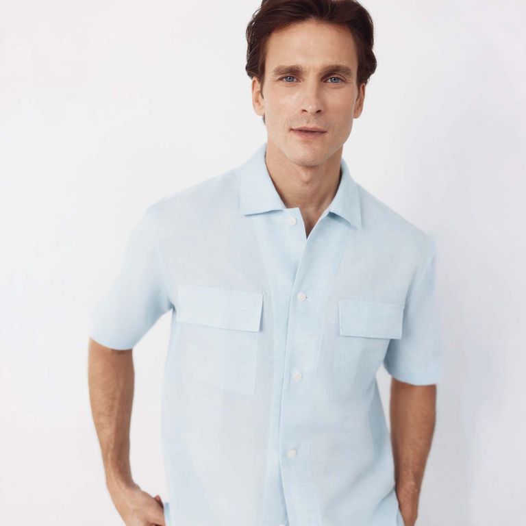 Camisa Lino Hombre