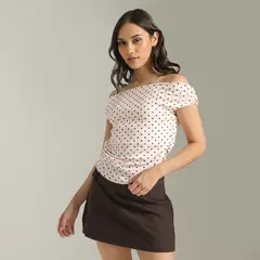 SYBILLA - Top Off Shoulder Mujer