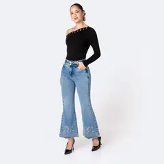 Pionier - Jean Flare Tiro Alto Mujer