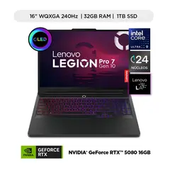 LENOVO - Laptop Legion Pro 7I 16IAX10H Intel Core Ultra 9 32GB
