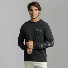 HUNTINGTON - Polo Estampado 100% Algodón Hombre