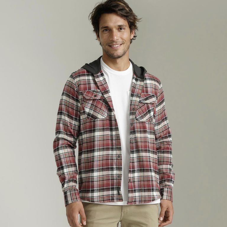 Camisa Cuadros 100% Algodón Hombre