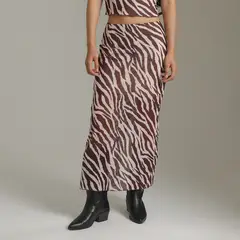 DENIMLAB - Falda Larga Mujer