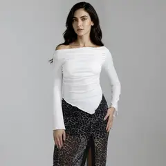 MOSSIMO - Top Manga Larga Mujer