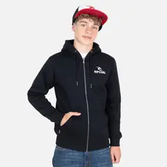 RIP CURL - Polera Niño Algodón Fullzipper