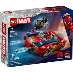 LEGO - 76336 Coche De Spider Man Vs Lobezno Venomizado