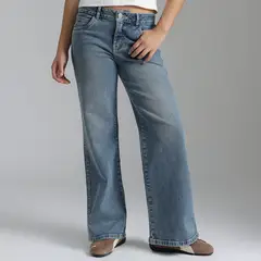 DOO AUSTRALIA - Jean Wide Leg Tiro Bajo Mujer