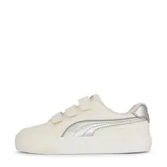 PUMA - Zapatillas Urbanas Mujer Court Classic Vulc Fs Velcro​ Metallic