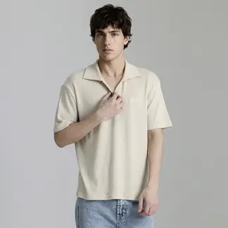 BEARCLIFF - Polo Waffle Hombre