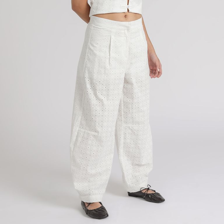 Pantalón Balloon Tiro Medio Mujer x Miranda Capurro