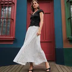 SYBILLA - Falda Larga Mujer x Miranda Capurro