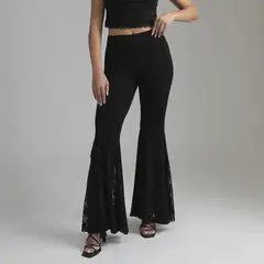 MOSSIMO - Pantalón Flare Tiro Bajo Mujer x Luana