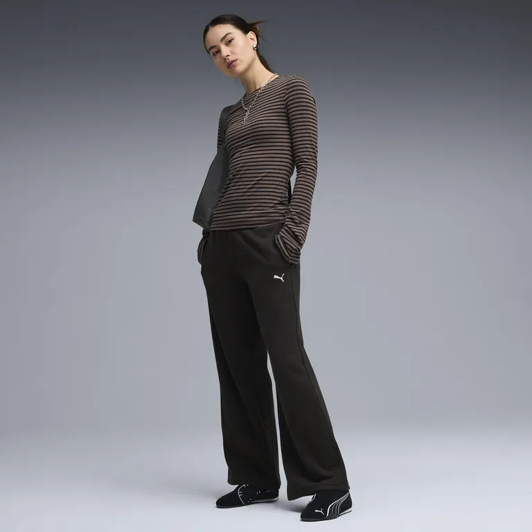 Pantalón buzo Comfort Wide Leg Mujer