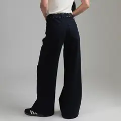 DENIMLAB - Jean Wide Leg Tiro Alto Mujer