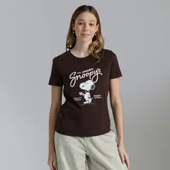 AMERICAN ABBEY - Polo Snoopy Mujer
