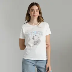 AMERICAN ABBEY - Polo Snoopy Mujer