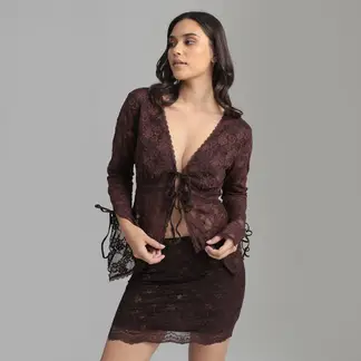 MOSSIMO - Top Manga Larga Mujer x Luana